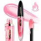 Luminess Cosmetics Hot Kiss Lip Plumper gloss with a high-shine pink finish for fuller, hydrated-looking lips image number null
